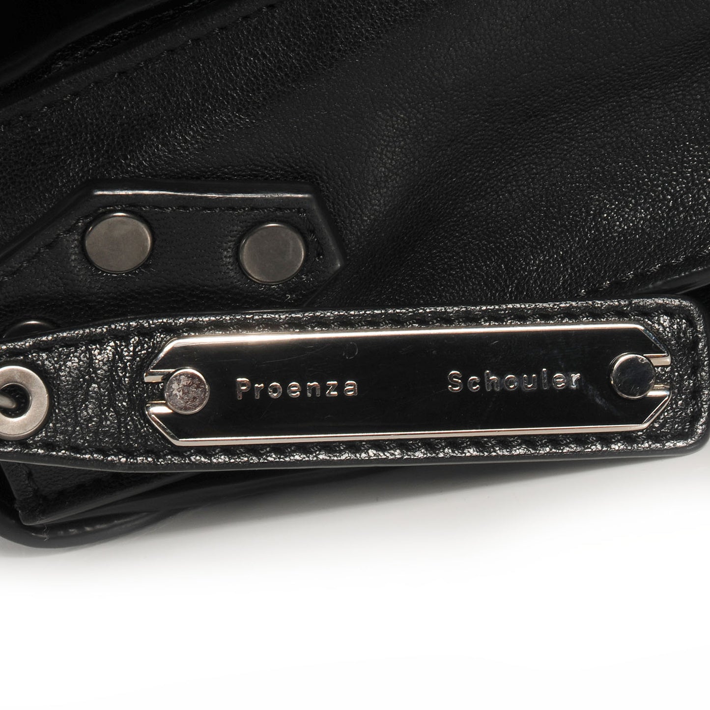Lambskin PS1 Medium Satchel Black