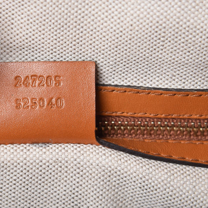 Gucci Monogram Vintage Web Medium Boston Tobacco 7 of 11