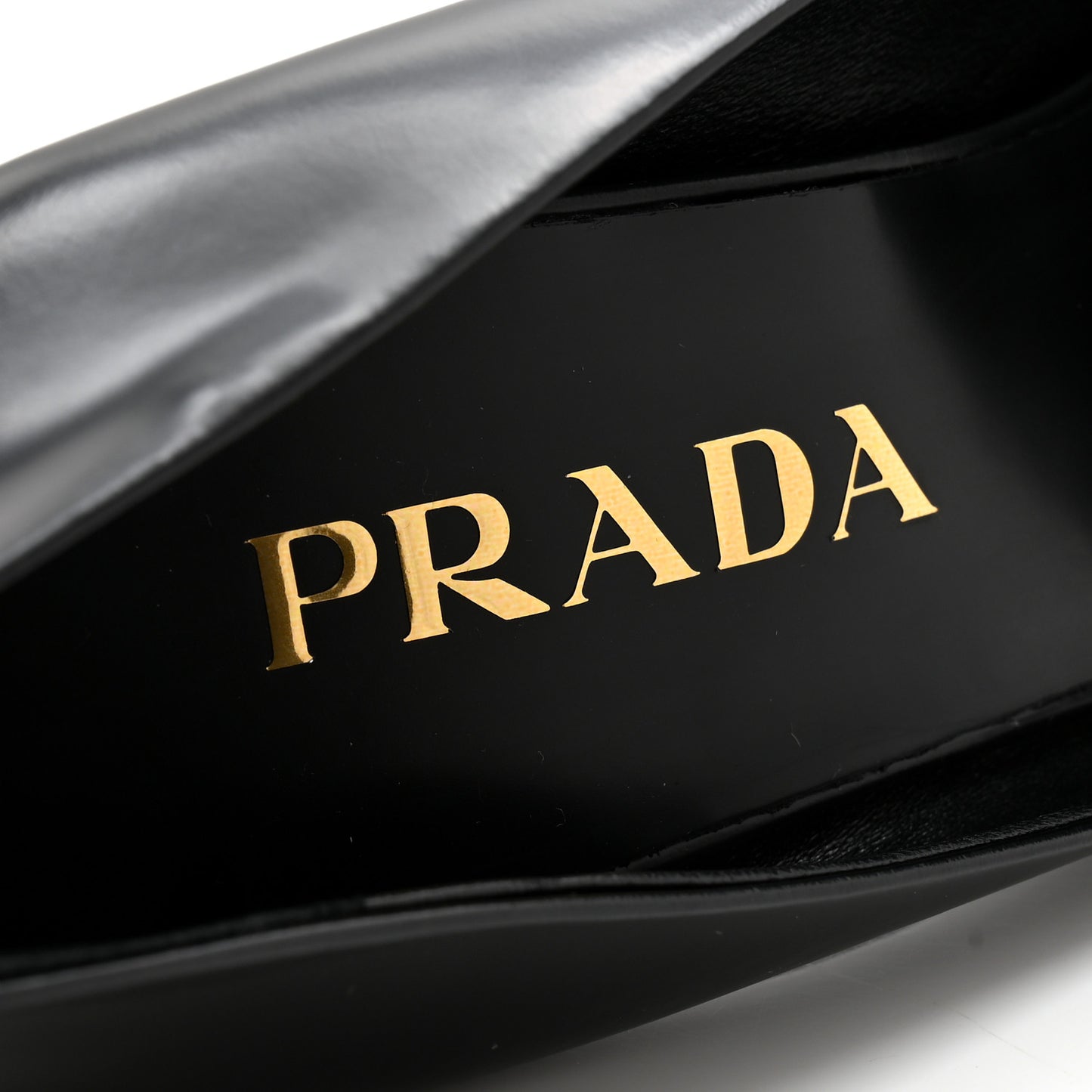 Spazzolato Pointed Toe Pumps 38 Black