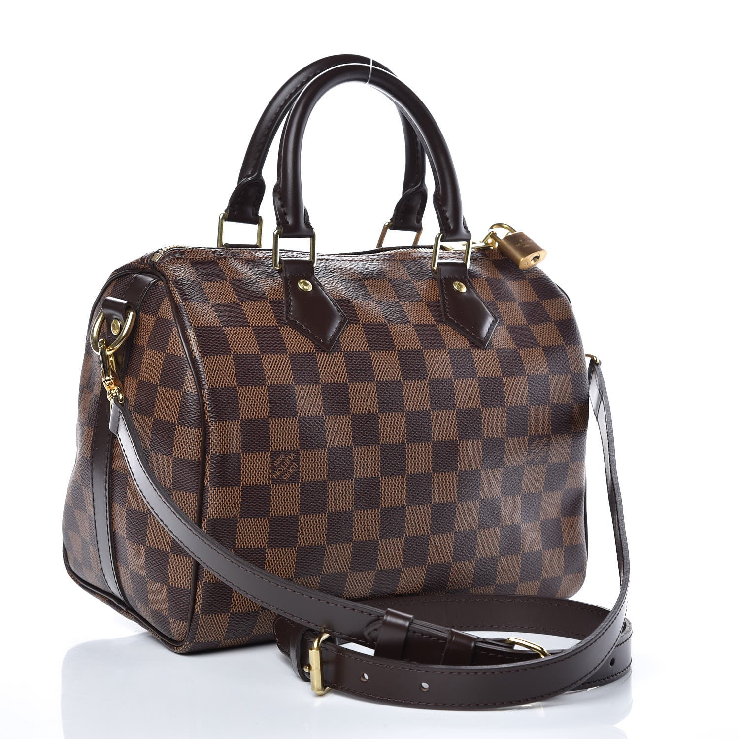 Louis Vuitton Damier Ebene Speedy Bandouliere 25 3 of 8