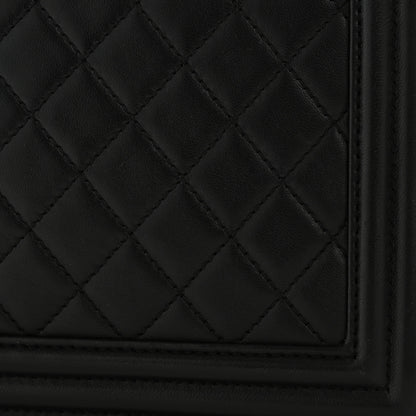 Chanel Lambskin Quilted New Medium Boy Flap Black 15 of 15