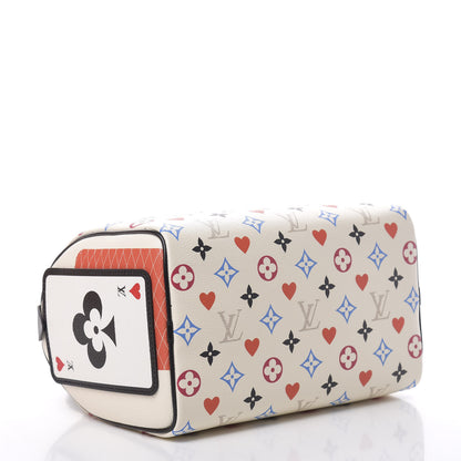 Louis Vuitton Game On Speedy Bandouliere 25 White 5 of 12