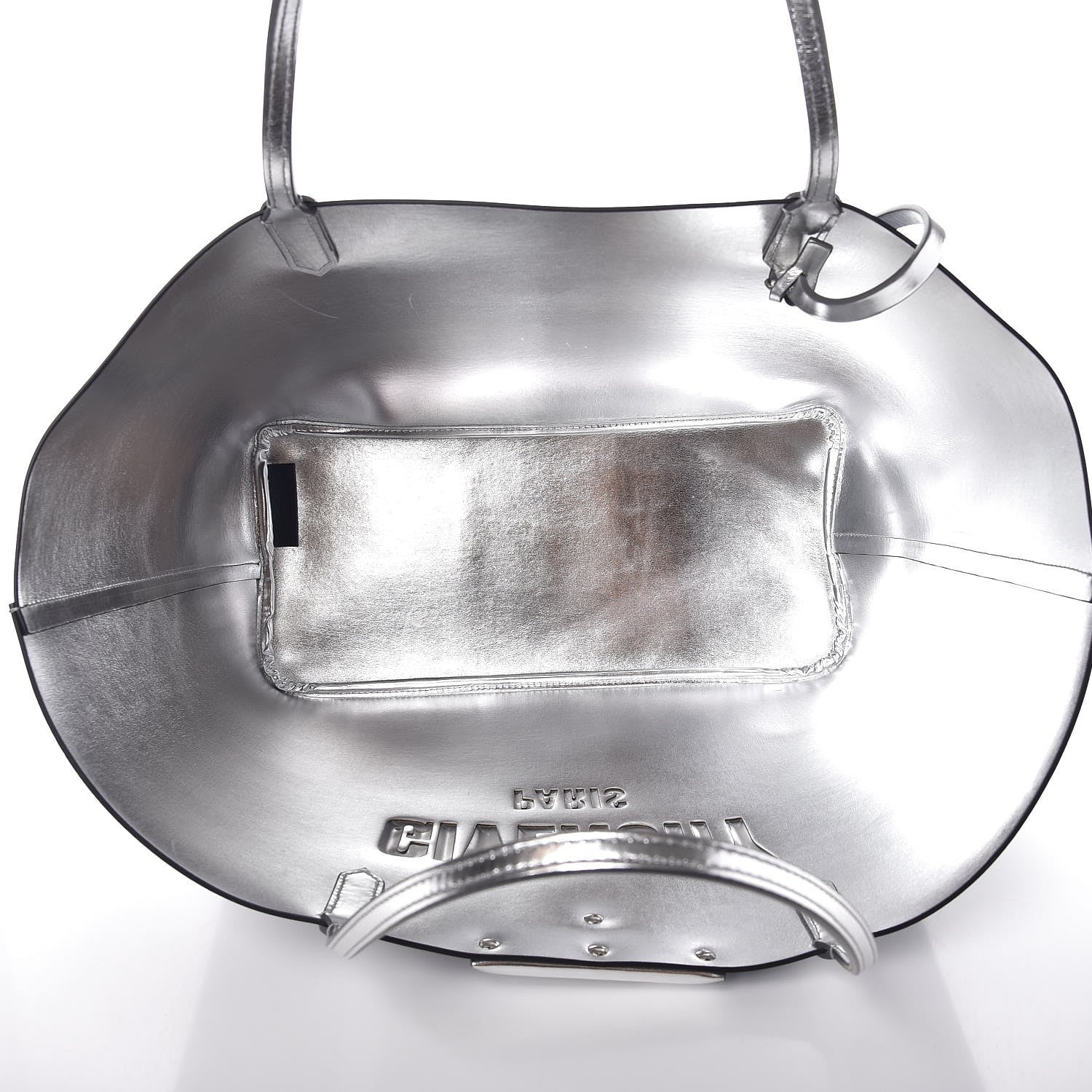 Givenchy Calfskin Large Antigona Tote Night Blue Silver 5 of 7