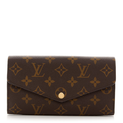 Louis Vuitton Monogram Sarah Wallet NM 1 of 8