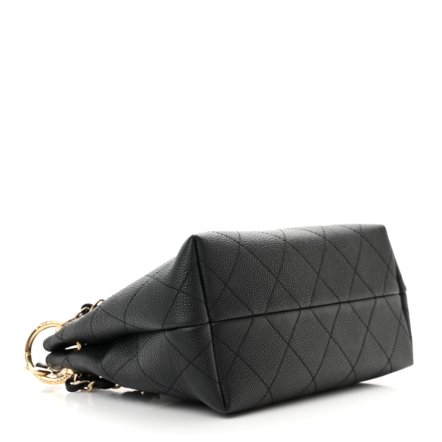 Chanel Caviar Quilted Small City Walk Hobo Black 4 of 10