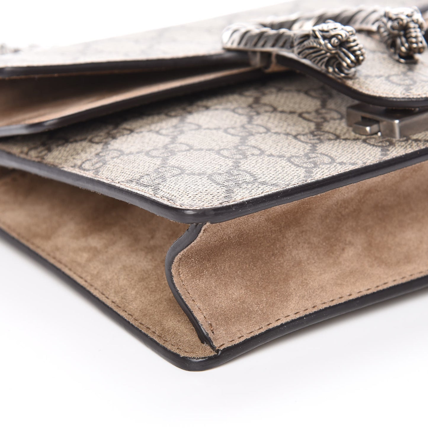 GG Supreme Monogram Mini Dionysus Shoulder Bag Taupe