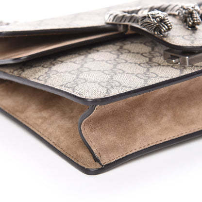 Gucci GG Supreme Monogram Mini Dionysus Shoulder Bag Taupe 5 of 11