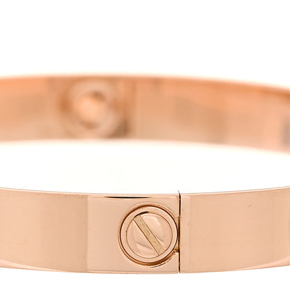 Cartier 18K Pink Gold LOVE Bracelet 16 5 of 8