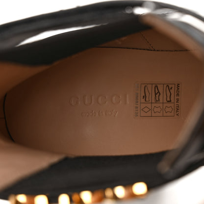 Gucci Magnum Calfskin Logo Ankle Boots 40 Black 7 of 8
