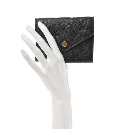 Louis Vuitton Empreinte Victorine Wallet Black 2 of 6