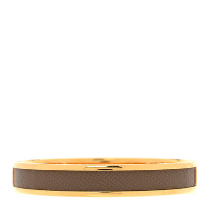 Hermes Epsom Olympe Bracelet T2 Brown 3 of 4