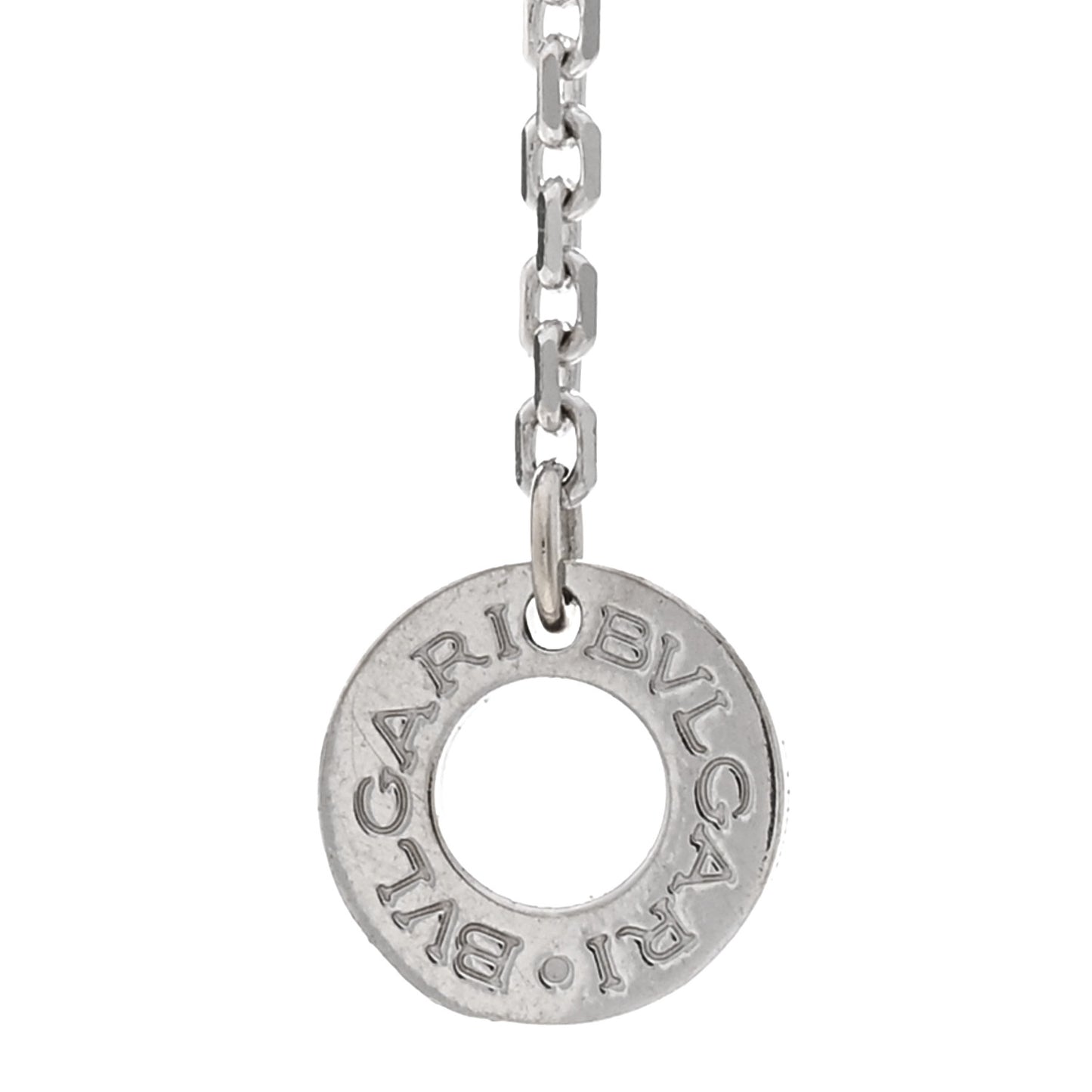18K White Gold Diamond Large Divas' Dream Pave Necklace