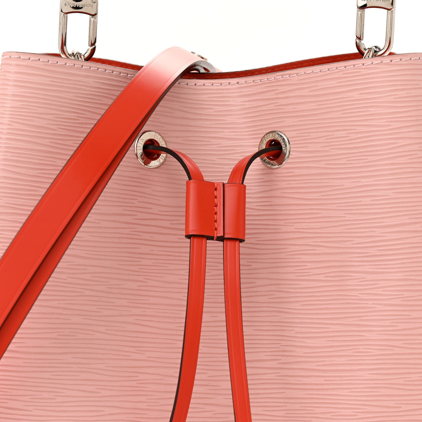 LOUIS VUITTON Epi Neonoe Rose Ballerine Orange