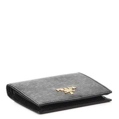 Prada Vitello Move Bi-Fold Wallet Nero Black 4 of 9