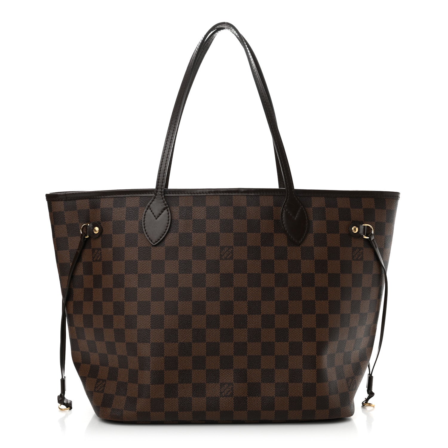Louis Vuitton Damier Ebene Neo Neverfull MM Rose Ballerine 1 of 19