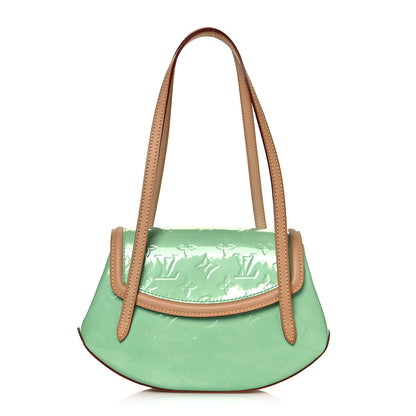 Louis Vuitton Vernis Biscayne Bay PM Peppermint 1 of 11
