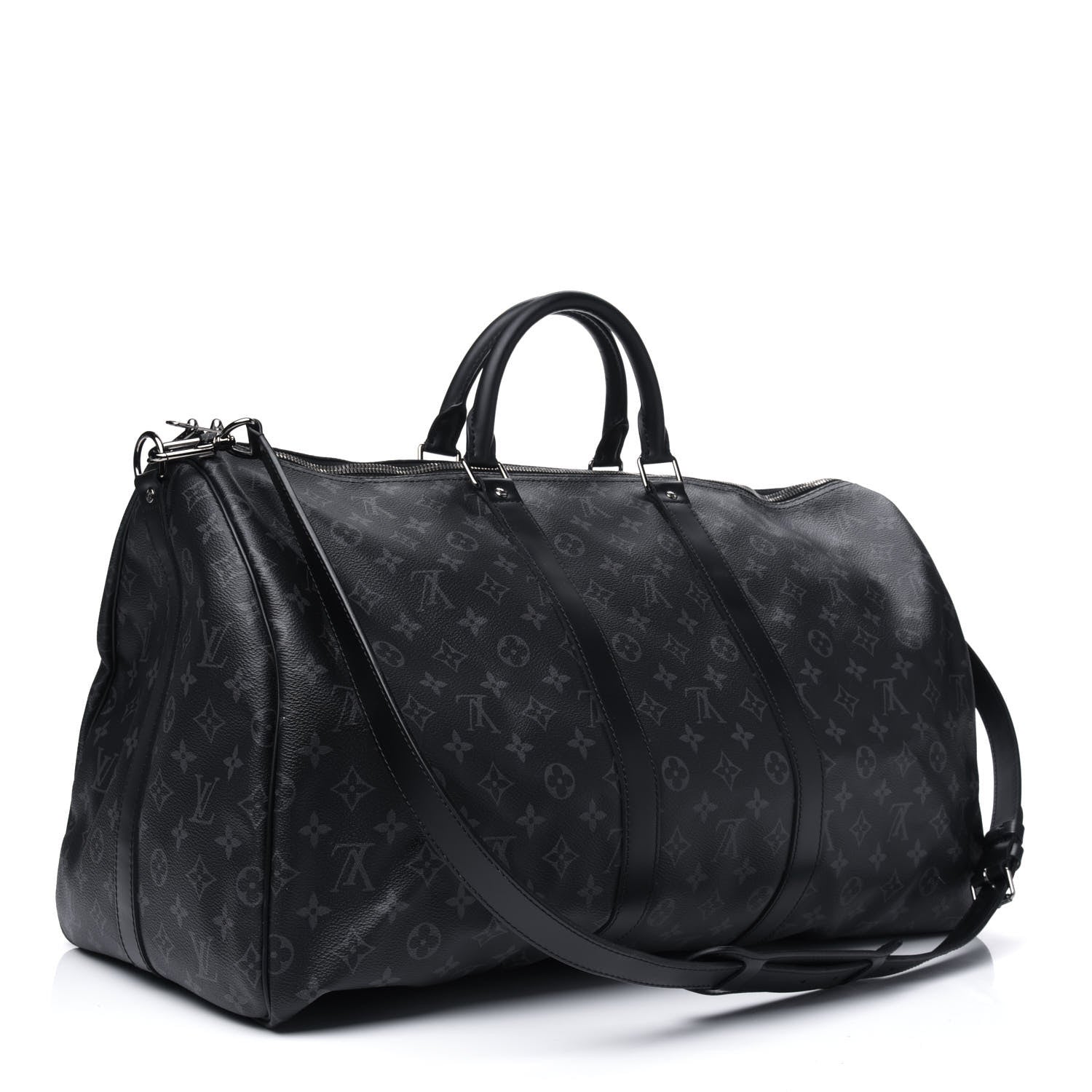 Louis Vuitton Monogram Eclipse Keepall Bandouliere 55 2 of 4