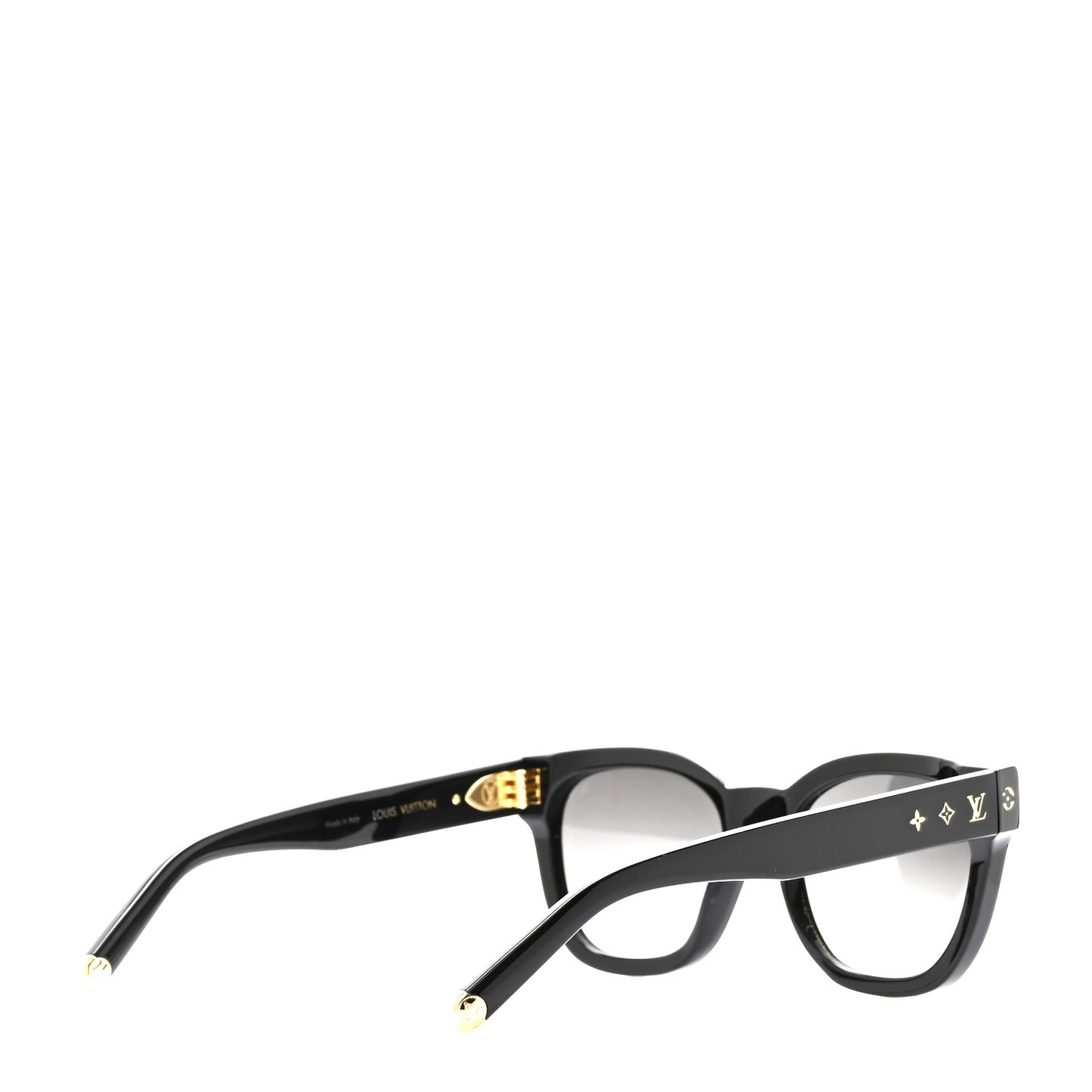 Acetate My Monogram Square Sunglasses Z1523W Black
