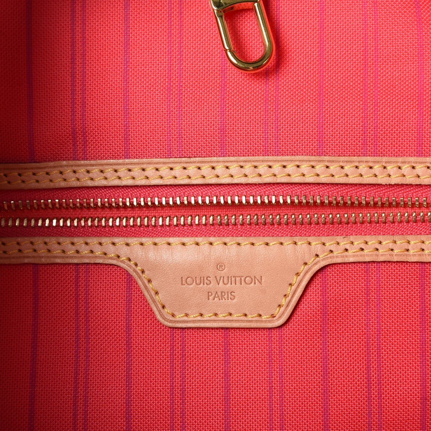 Louis Vuitton Damier Azur Delightful MM Pink 6 of 12