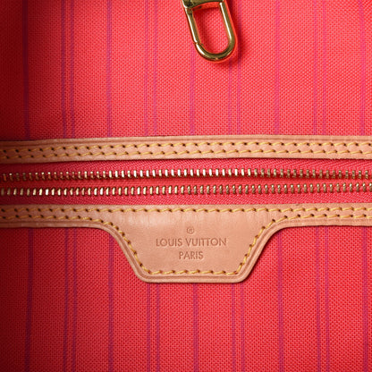 Louis Vuitton Damier Azur Delightful MM Pink 6 of 12