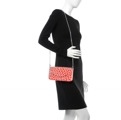 Louis Vuitton Vernis Jungle Dots Pochette Felicie Sugar Pink Poppy 2 of 9