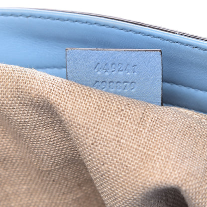Gucci Microguccissima Small Bree Tote Mineral Blue 7 of 11