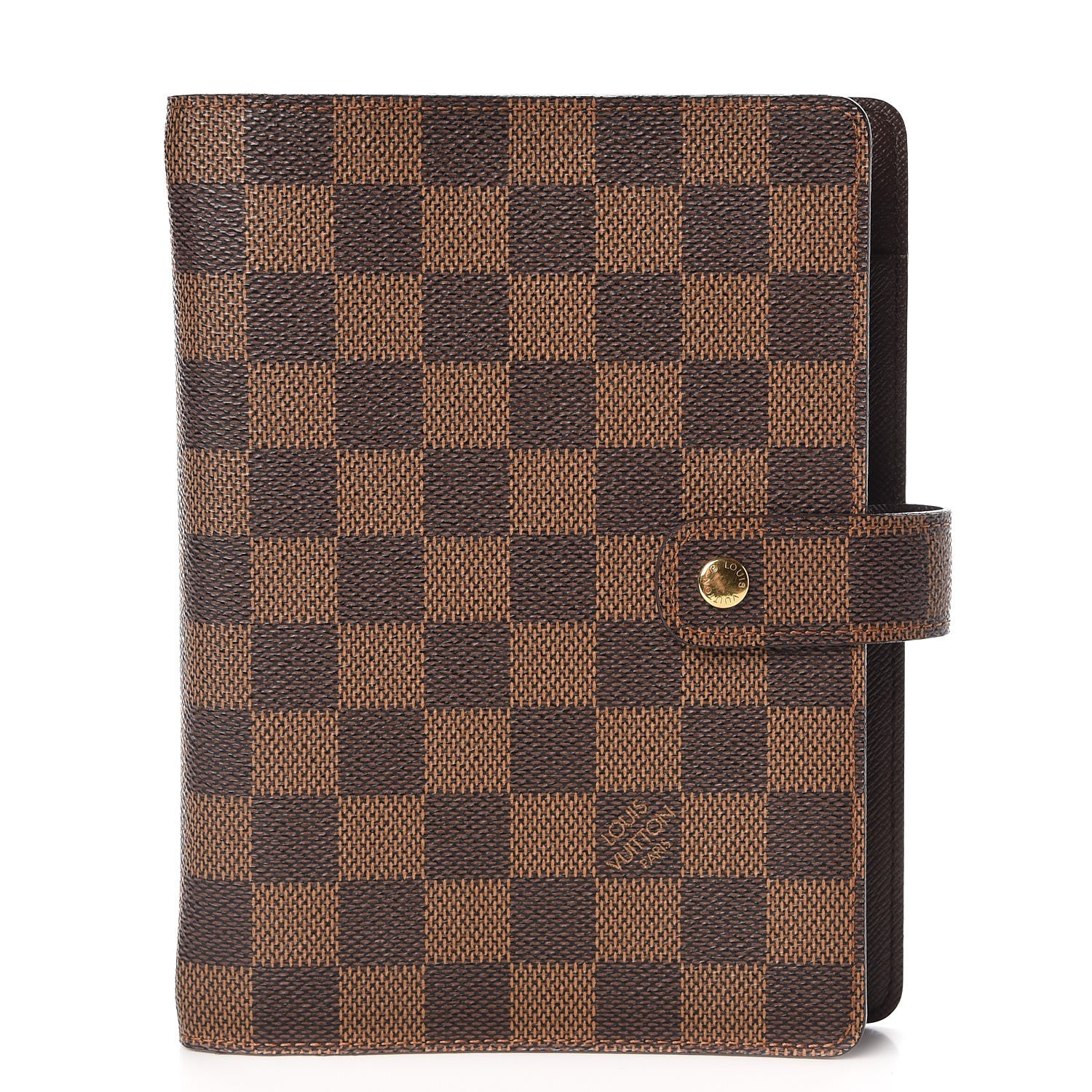 Louis Vuitton Damier Ebene Medium Ring Agenda Cover 1 of 7