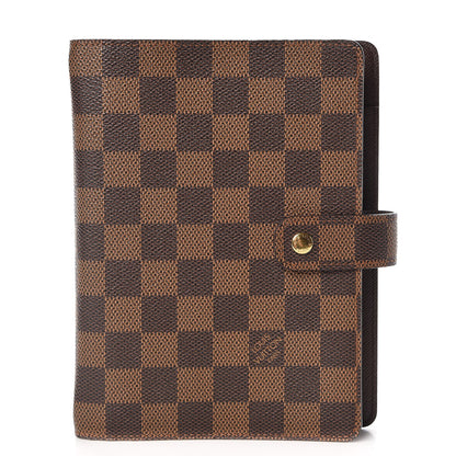 Louis Vuitton Damier Ebene Medium Ring Agenda Cover 1 of 7