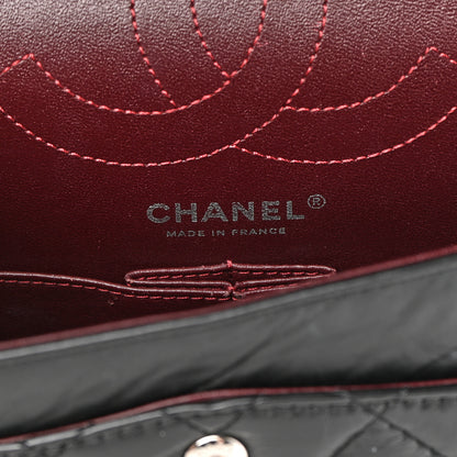 Chanel Aged Calfskin Quilted 2.55 Reissue 225 Flap Black 6 of 15