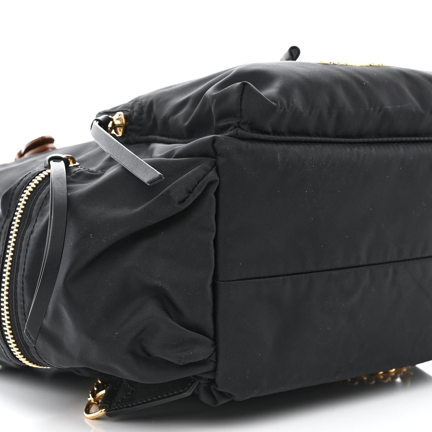 Nylon Medium Rucksack Backpack Black