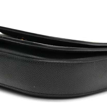 Balenciaga Grained Calfskin Logo Print Ville Day Bag XS Black 9 of 10
