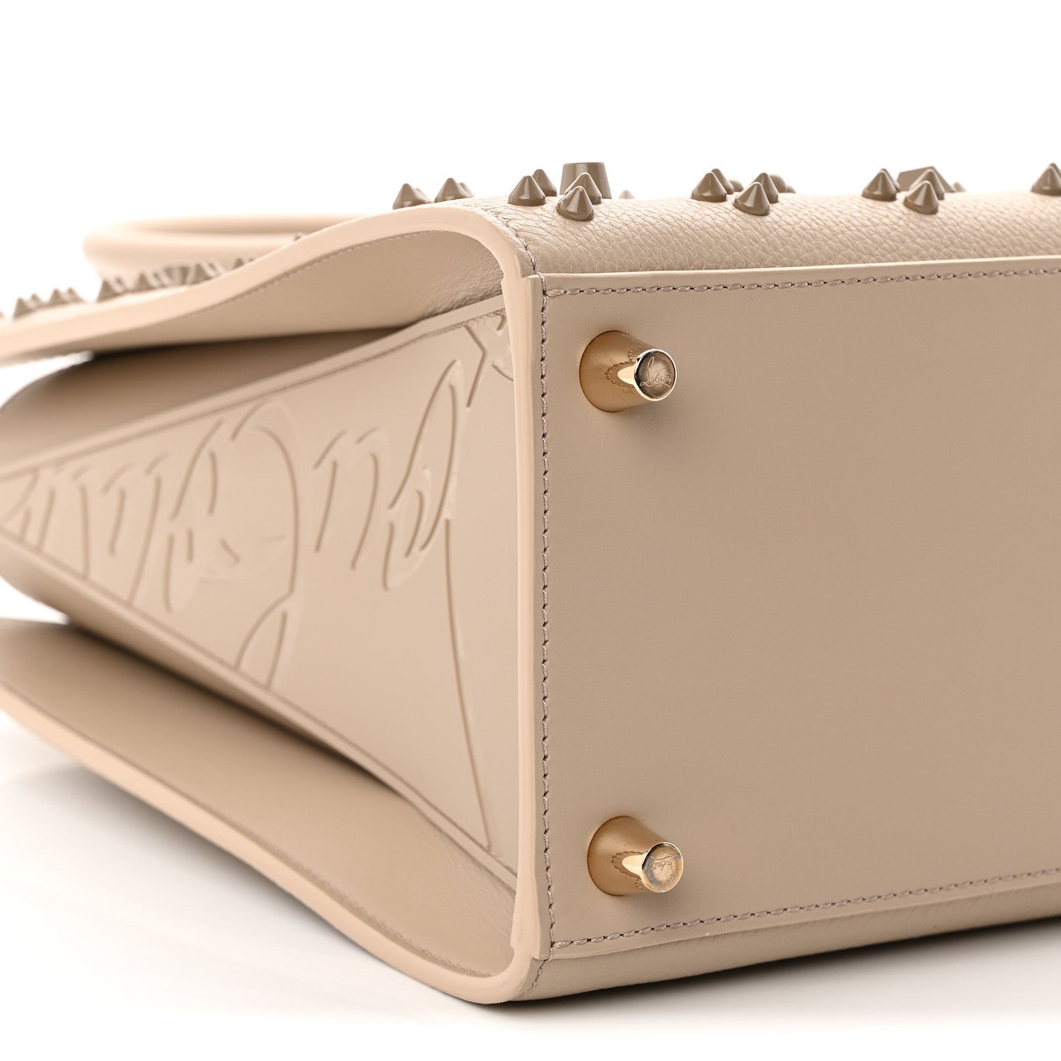 Christian Louboutin Calfskin Spikes Loubinthesky Medium Paloma Paloma 9 of 11