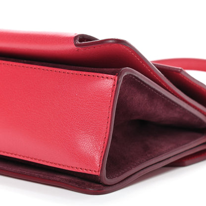 Givenchy Goatskin Suede Small GV3 Shoulder Bag Pink Aubergine 7 of 8