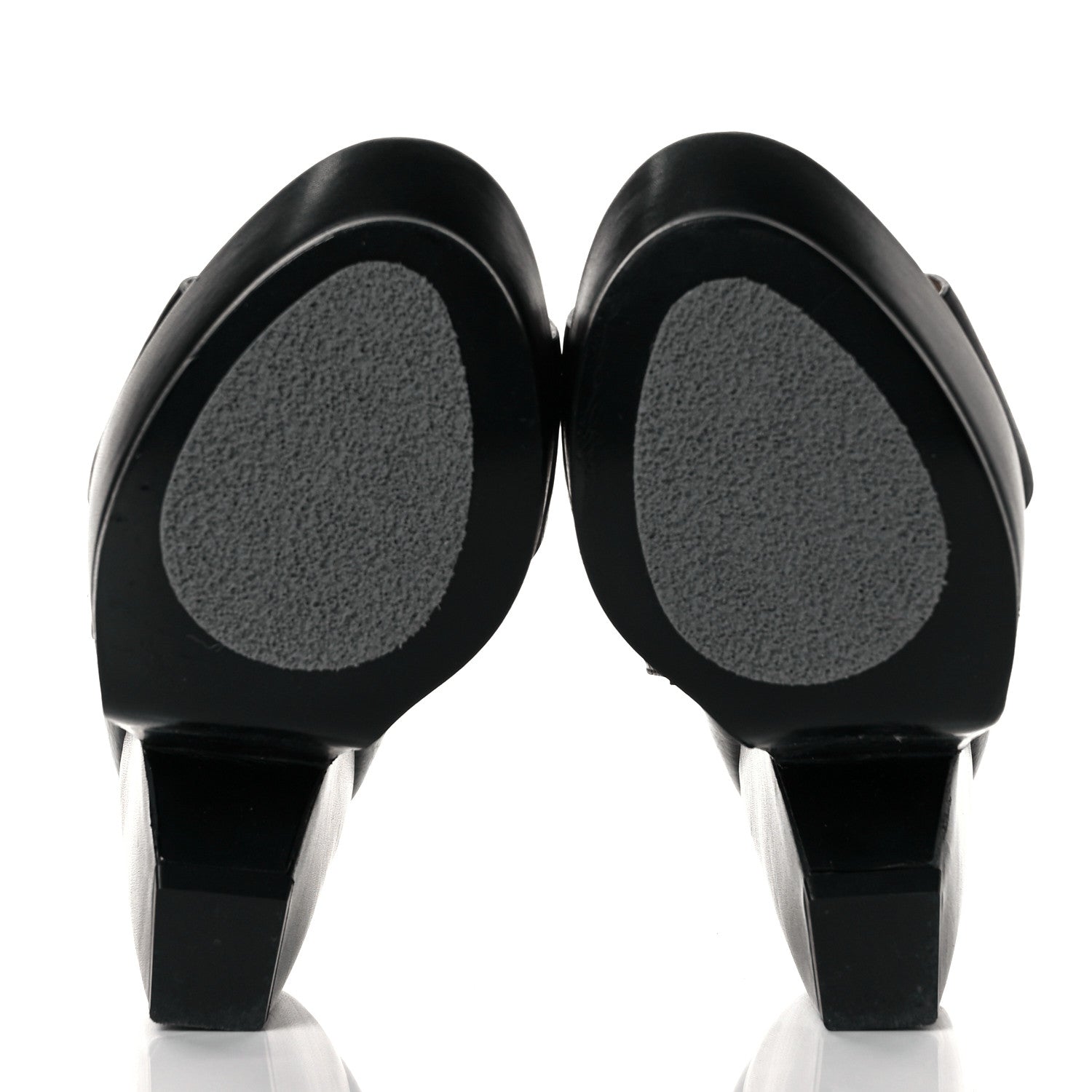 Balenciaga Lambskin Wedge Sandals 36 Black 9 of 18