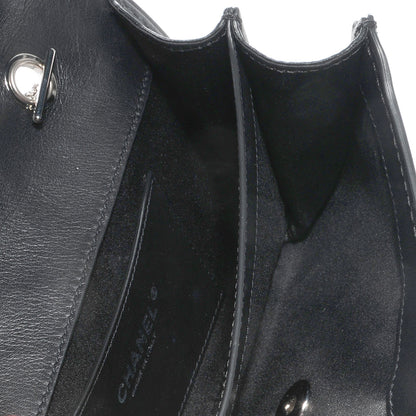 Chanel Calfskin Mini Flap Black 6 of 8