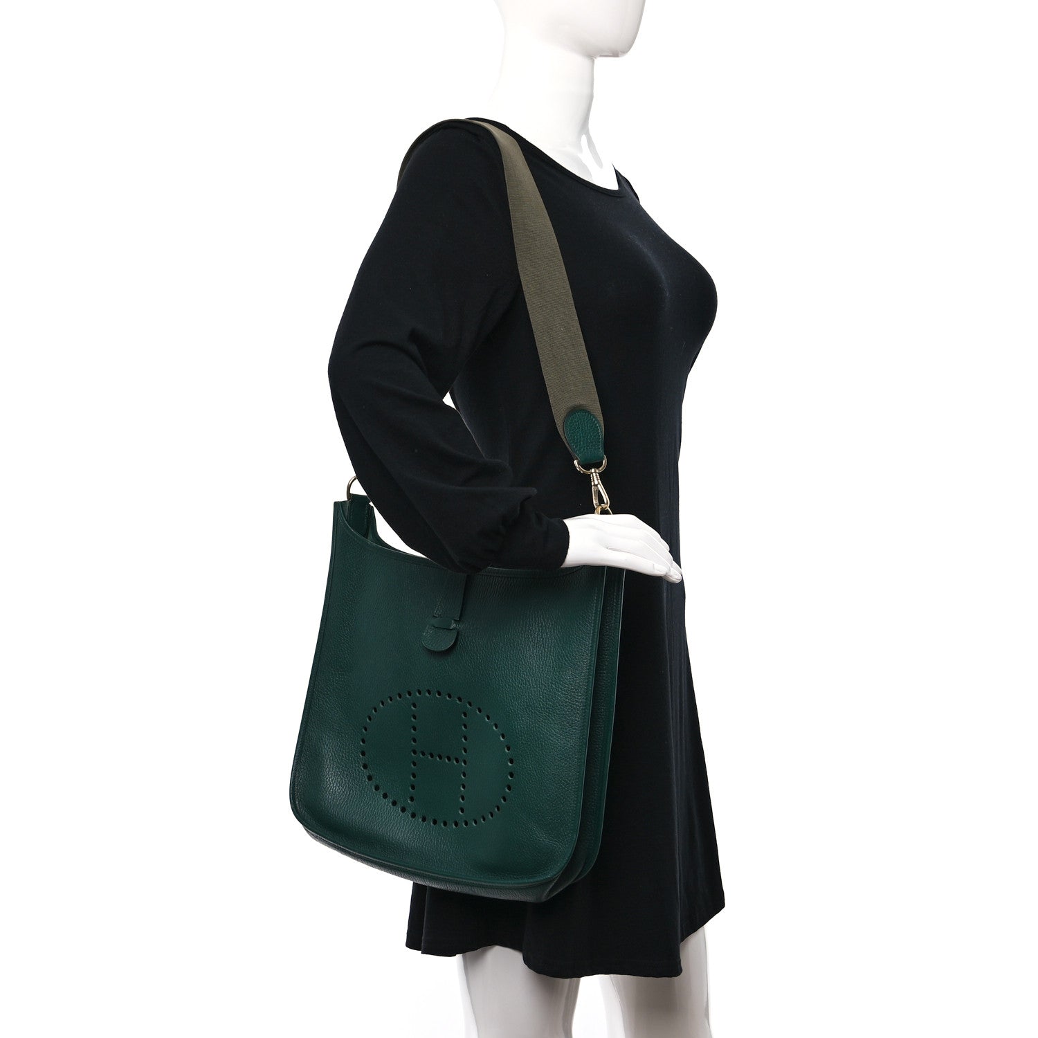 Hermes Ardennes Evelyne GM Vert Fonce 2 of 10