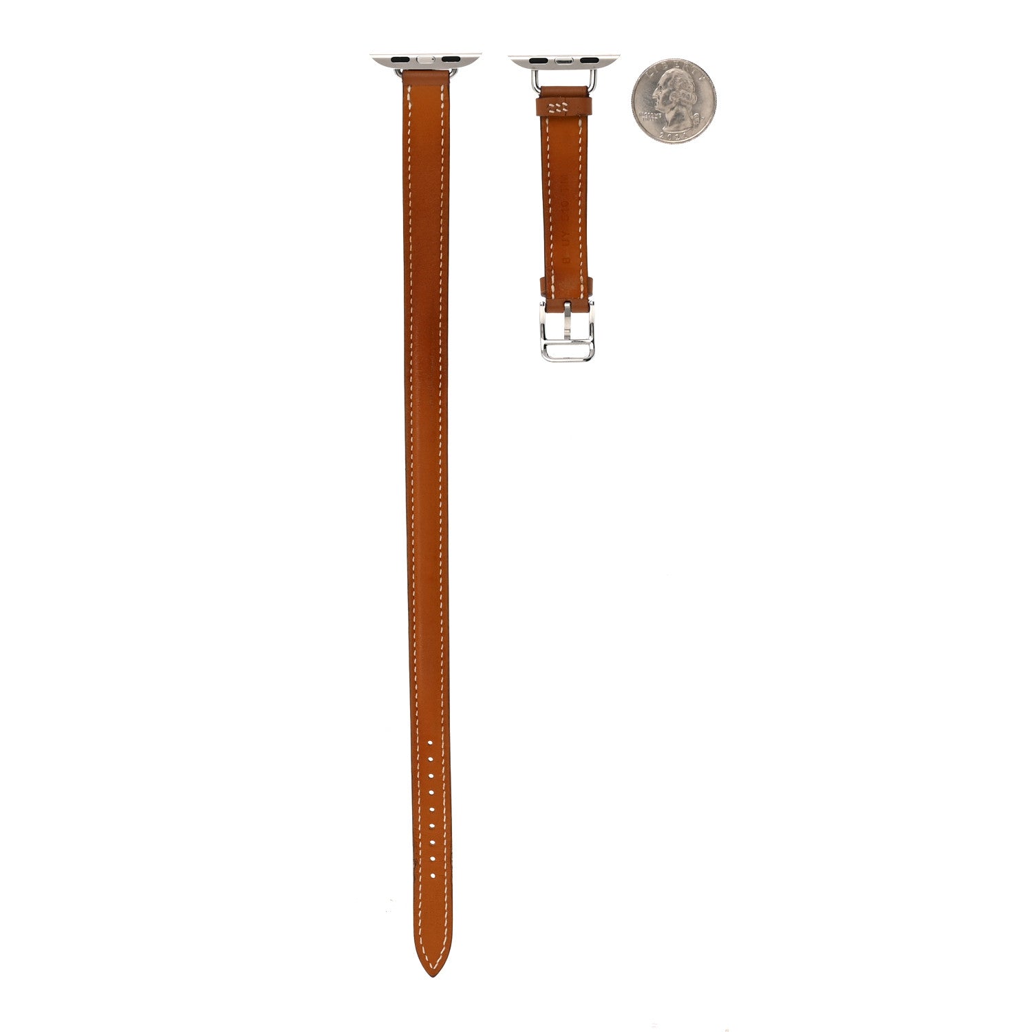 Hermes Swift 30mm Apple Watch Attelage Double Tour Band Gold 2 of 4