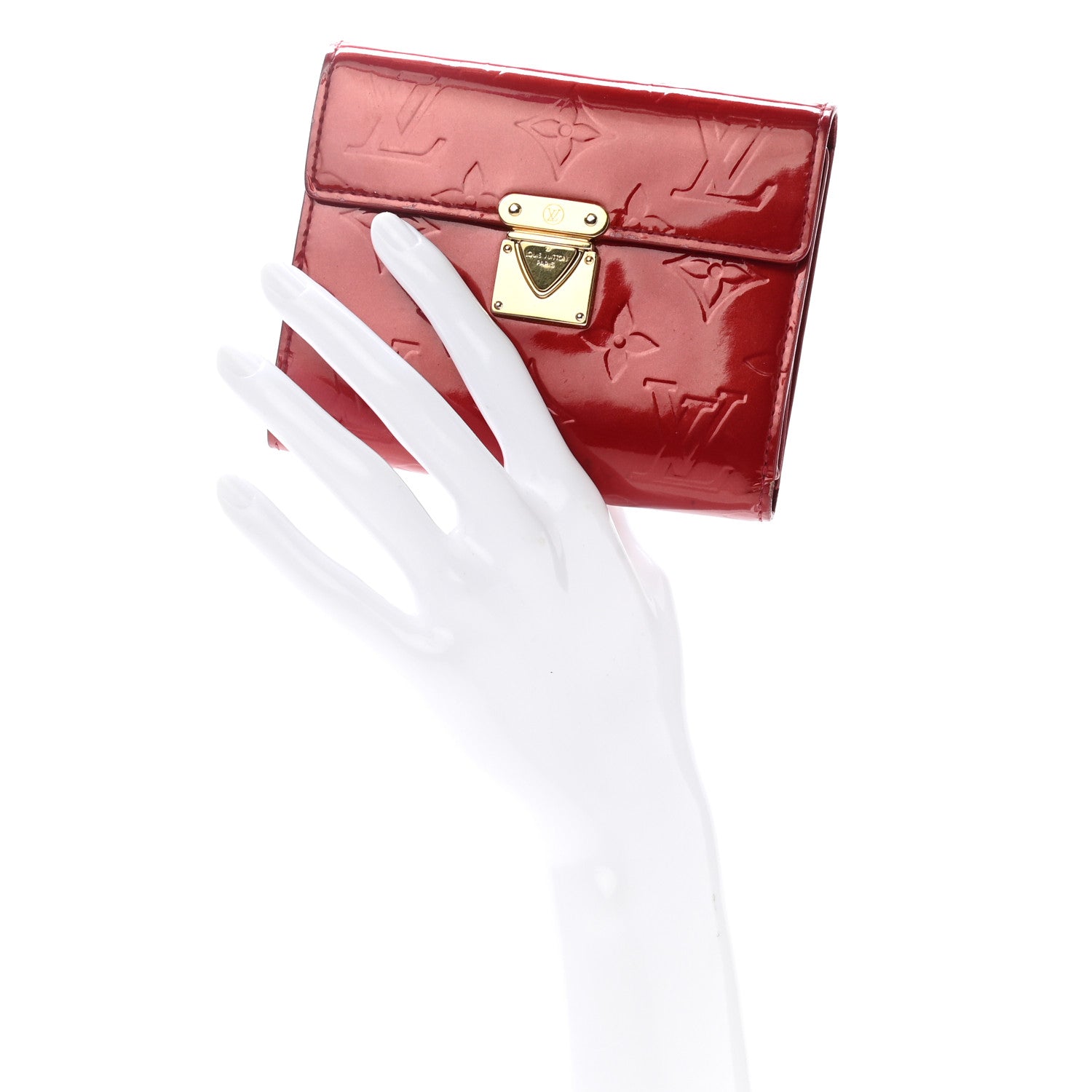 Louis Vuitton Vernis Koala Wallet Pomme D'Amour 2 of 13