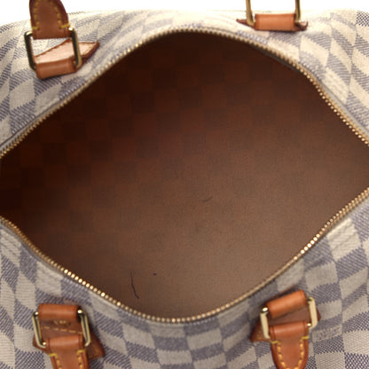 Louis Vuitton Damier Azur Speedy 30 4 of 11