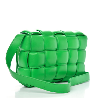 Bottega Veneta Nappa Maxi Intreccio Padded Cassette Crossbody Bag Grass 3 of 8