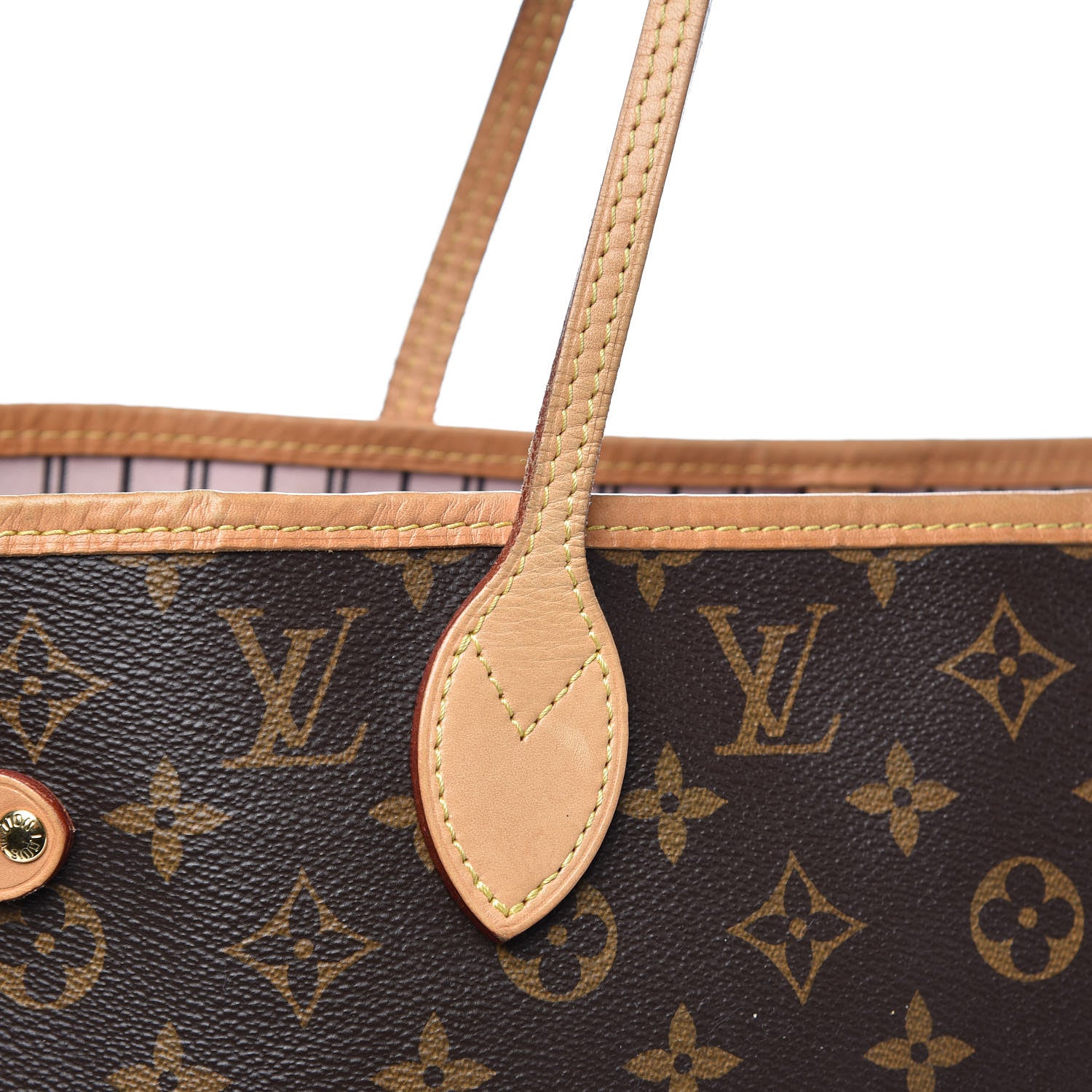 Louis Vuitton Monogram Neo Neverfull MM Rose Ballerine 14 of 17