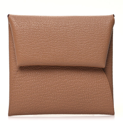 Hermes Chevre Mysore Bastia Verso Coin Purse Quebracho Mauve Sylvestre 1 of 11