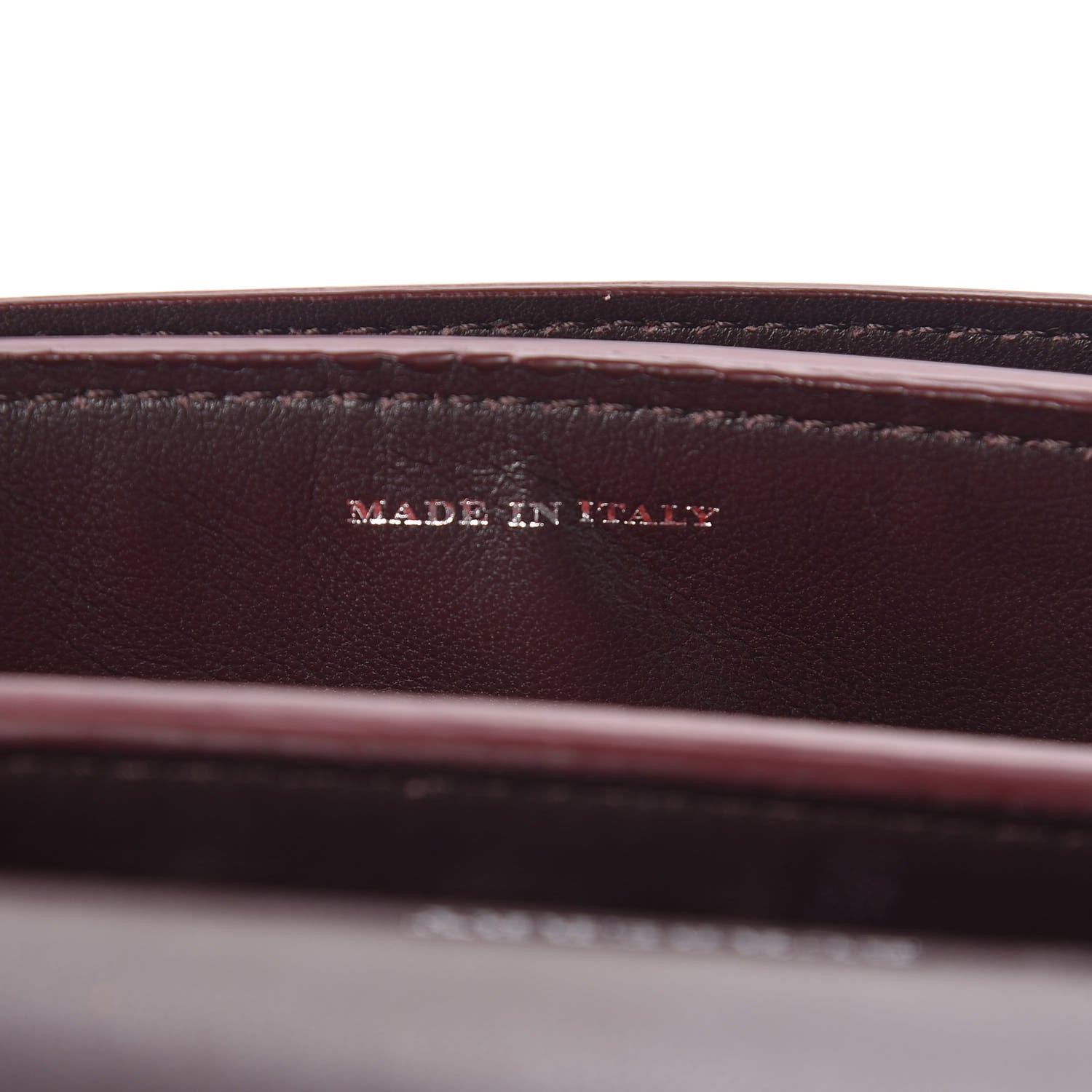 Burberry Goatskin Mini D-Ring Bag Bright Red 9 of 10