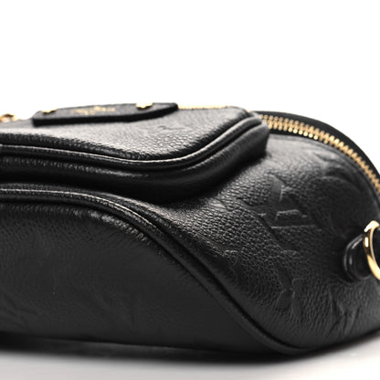 Louis Vuitton Empreinte Mini Bumbag Black 9 of 10