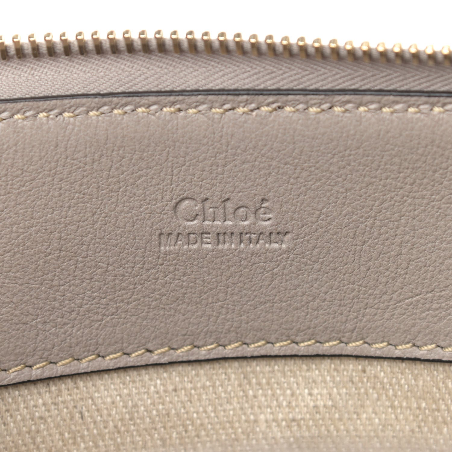 Chloe Buffalo Mini Edith Bag Cashmere Grey 6 of 10