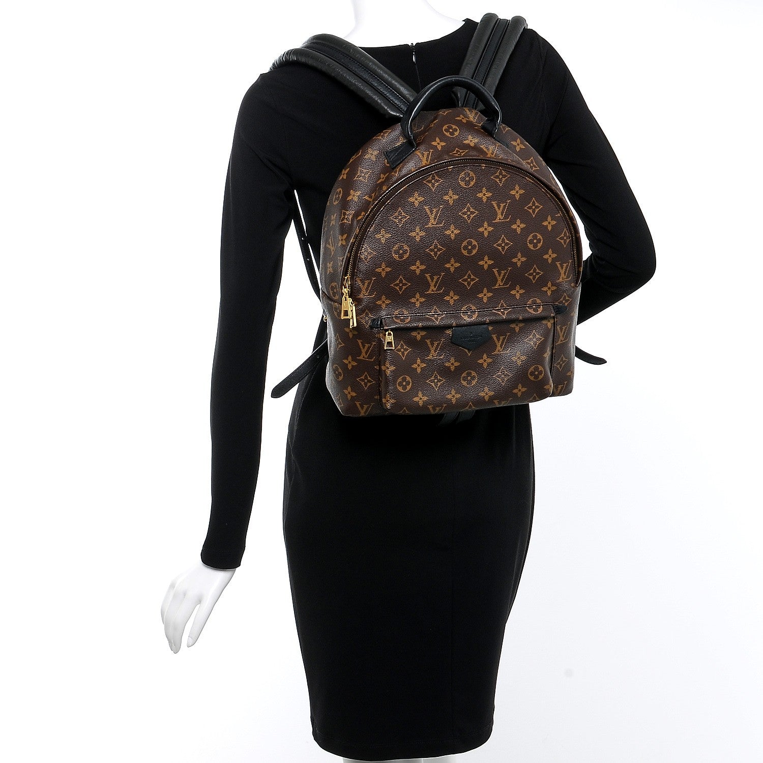 Louis Vuitton Monogram Palm Springs Backpack MM 2 of 15