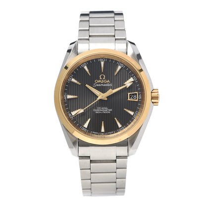 Omega Stainless Steel 18K Yellow Gold 38mm Seamaster Aqua Terra Automatic Watch Grey 231.20.39.21.06.004 1 of 6