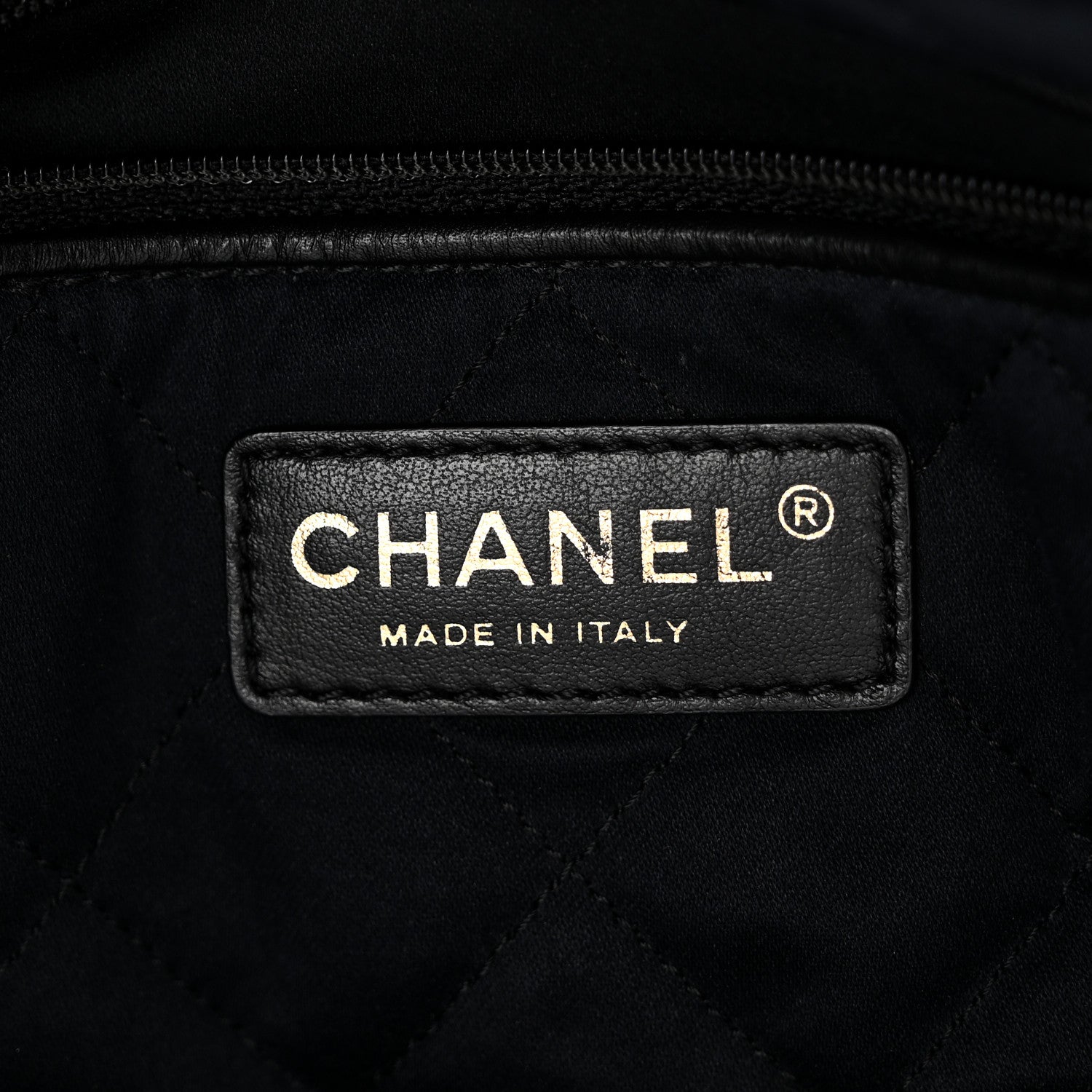 Chanel Shiny Calfskin Quilted Chanel 22 Backpack Grey 6 of 10
