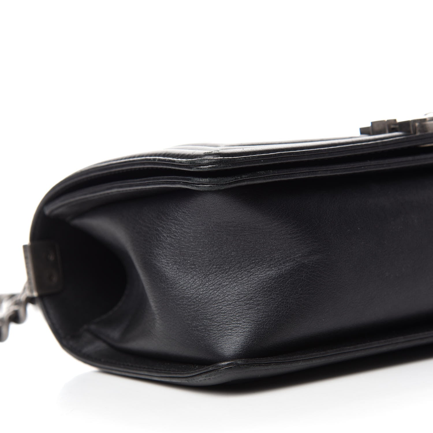 Chanel Calfskin Quilted Medium Boy Flap Black 6 of 11