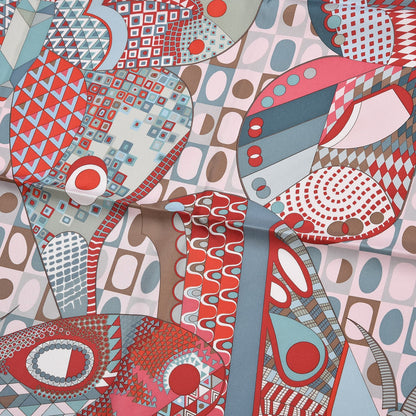 Hermes Silk Les Ailes De La Soie Scarf 90 7 of 10